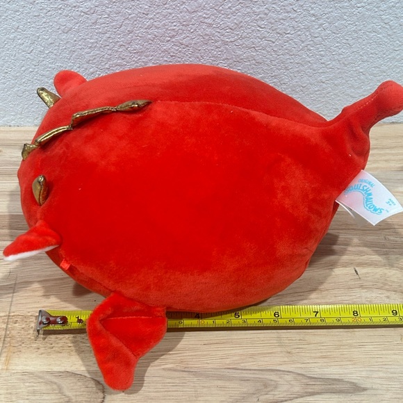 8 Inch SQUISHMALLOWS - Baiden The Dragon With Boba Squishmallow - Picture 7 of 9